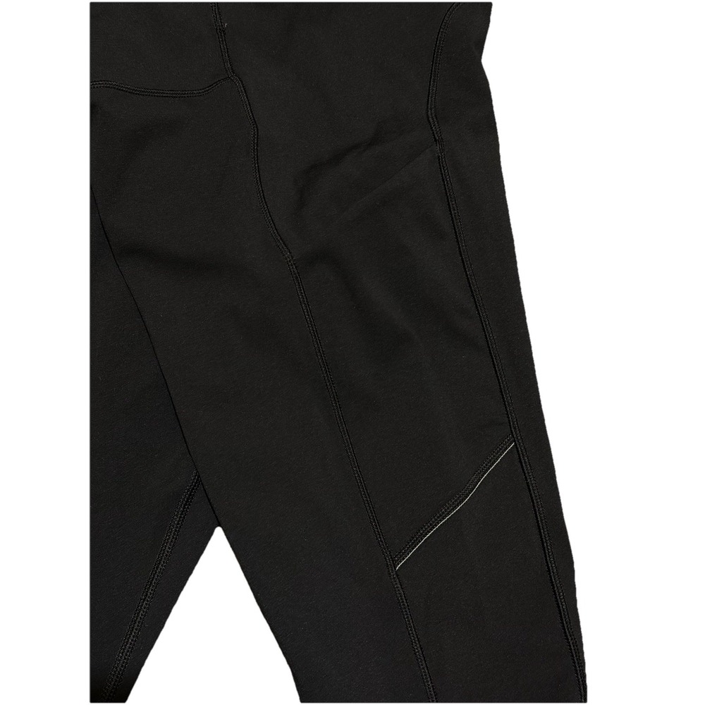 Lululemon Women's Size 6 Black High Waisted Cropped Pull On Leggings - Picture 4 of 8